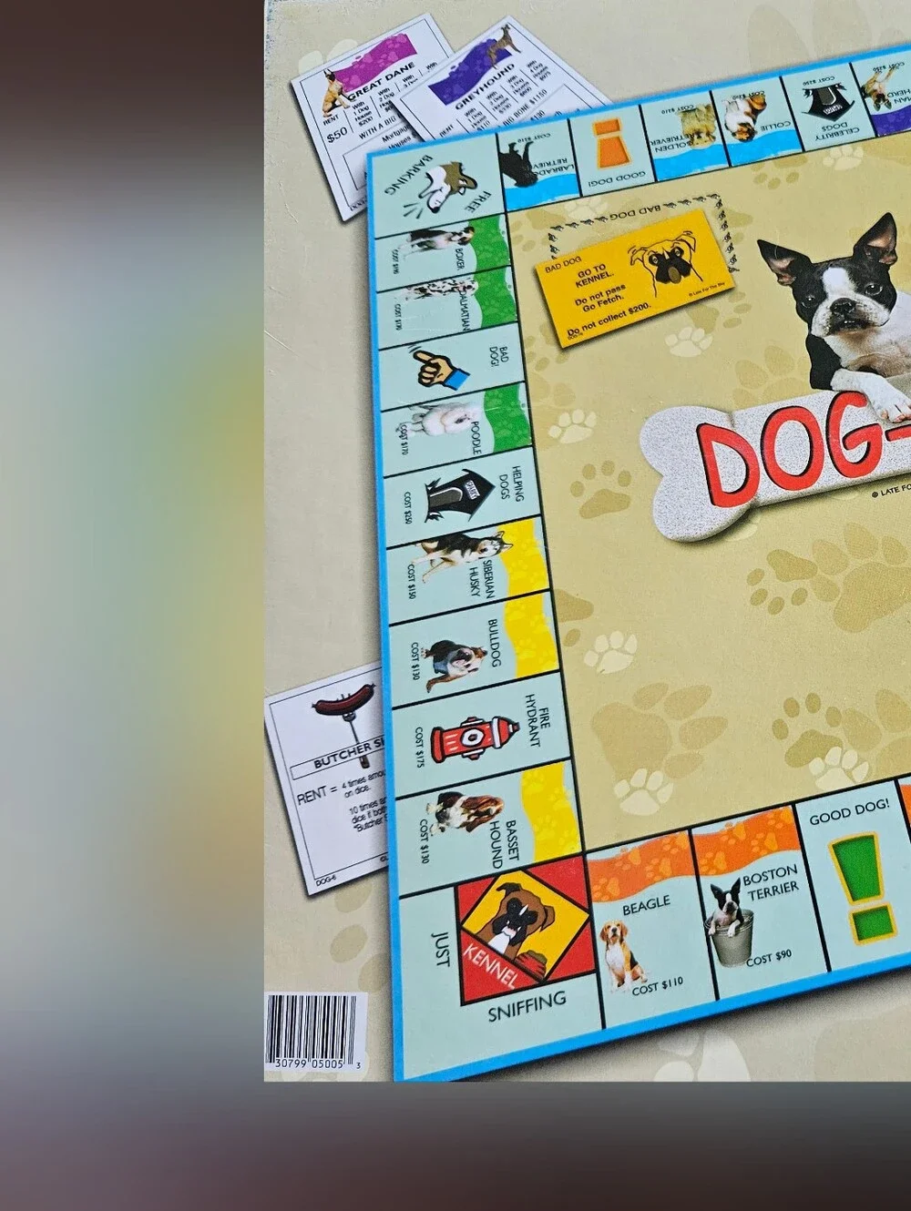 DOG-OPOLY Family Board Game - Multicolor Artwork